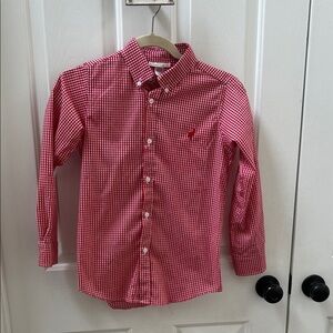 The Beaufort Bonnet Company Dean’s List Dress Shirt in Red and White Gingham